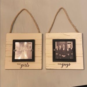 “The Girls” & “The Guys” frames